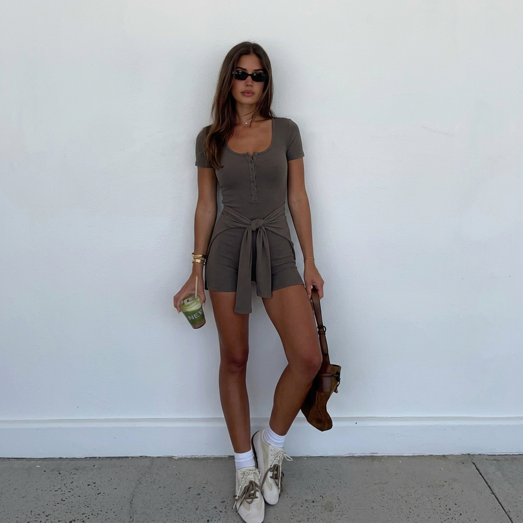 Brown Tennis Dress: How To Style It On &amp; Off Court