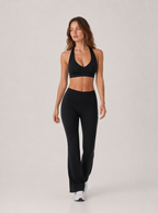 Avrane The Kerensa Cutout Cross-Back Top - women's double-strap performance top
