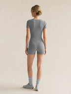 Avrane Elodie Wrap Tie Mini Dress