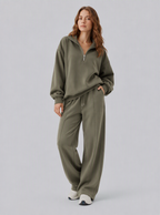 Avrane The Odessa Half-Zip Lounge Set