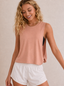 Avrane The Liora Side Twist Tank Top