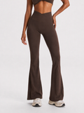 Avrane The Imogen Cross-Waist Bottom - women's high-rise cross-waist flared pants