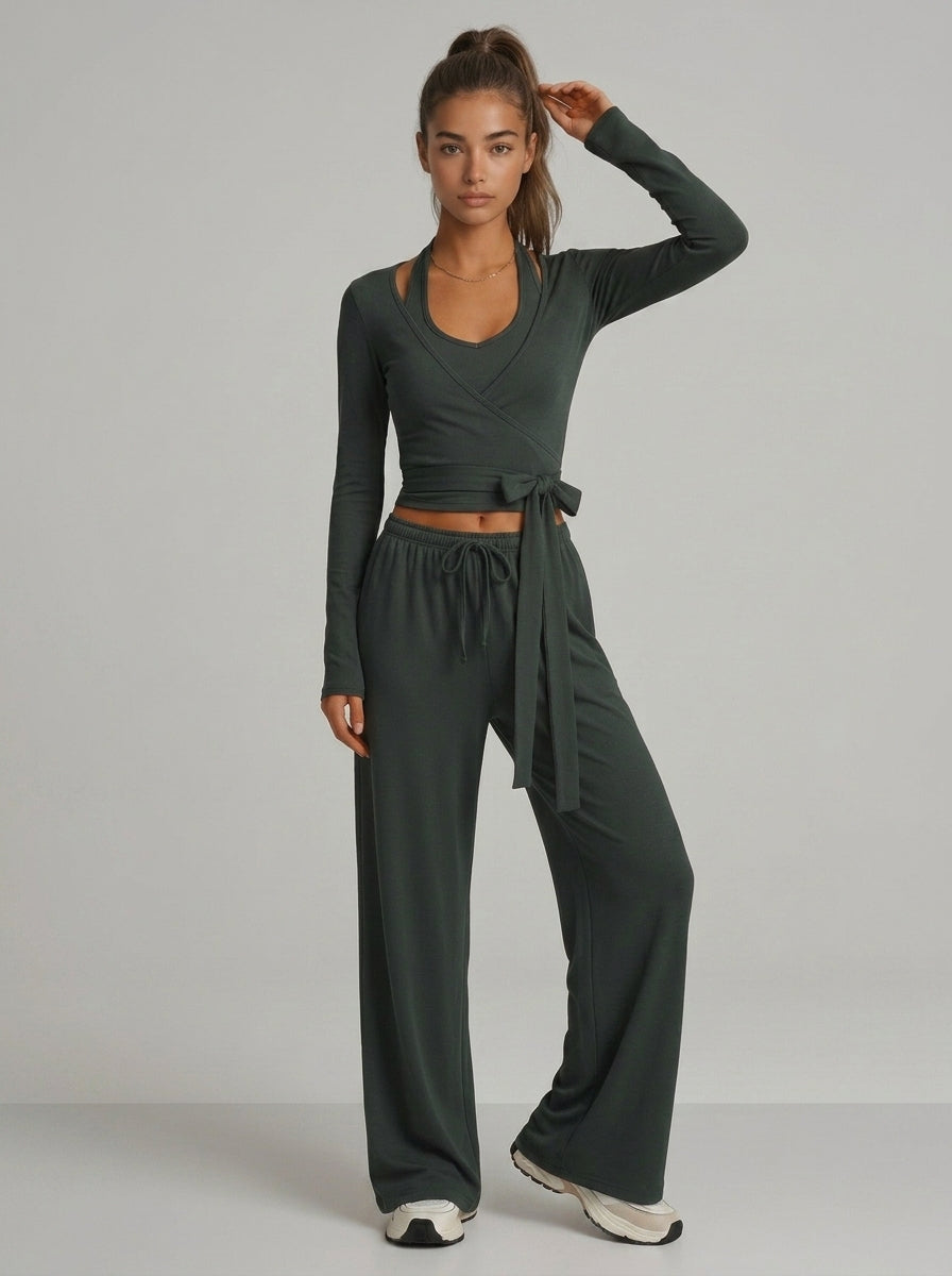 Avrane Yasmin Wrap Two-Piece Set