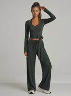 Avrane Yasmin Wrap Two-Piece Set