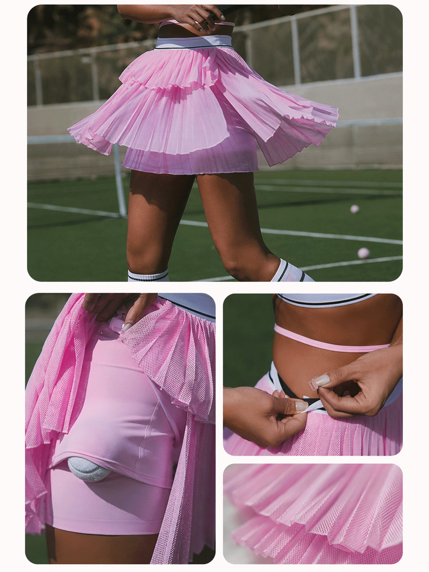 Avrane The Lila Tennis Skort