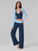 Avrane The Natalie Layered Wide-Leg Set