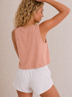 Avrane The Liora Side Twist Tank Top