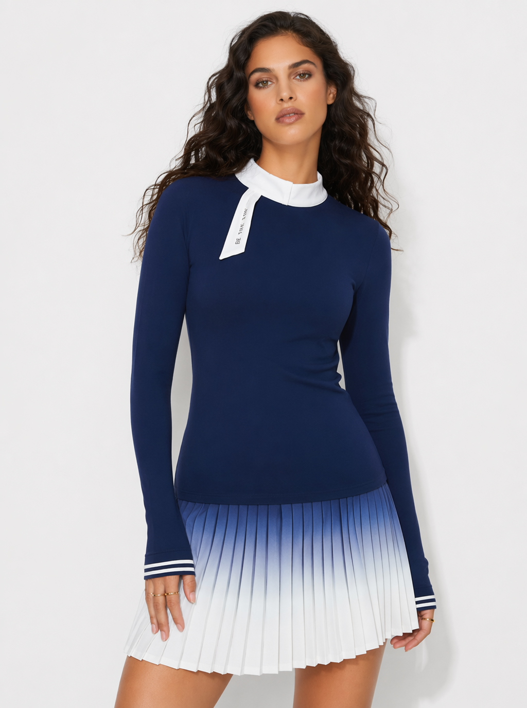 Avrane The Talia Long Sleeve Tennis Top