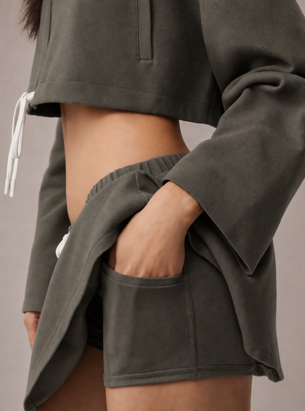 Avrane The Rosalind Drawstring Skort - women's pull-on drawstring mini skort