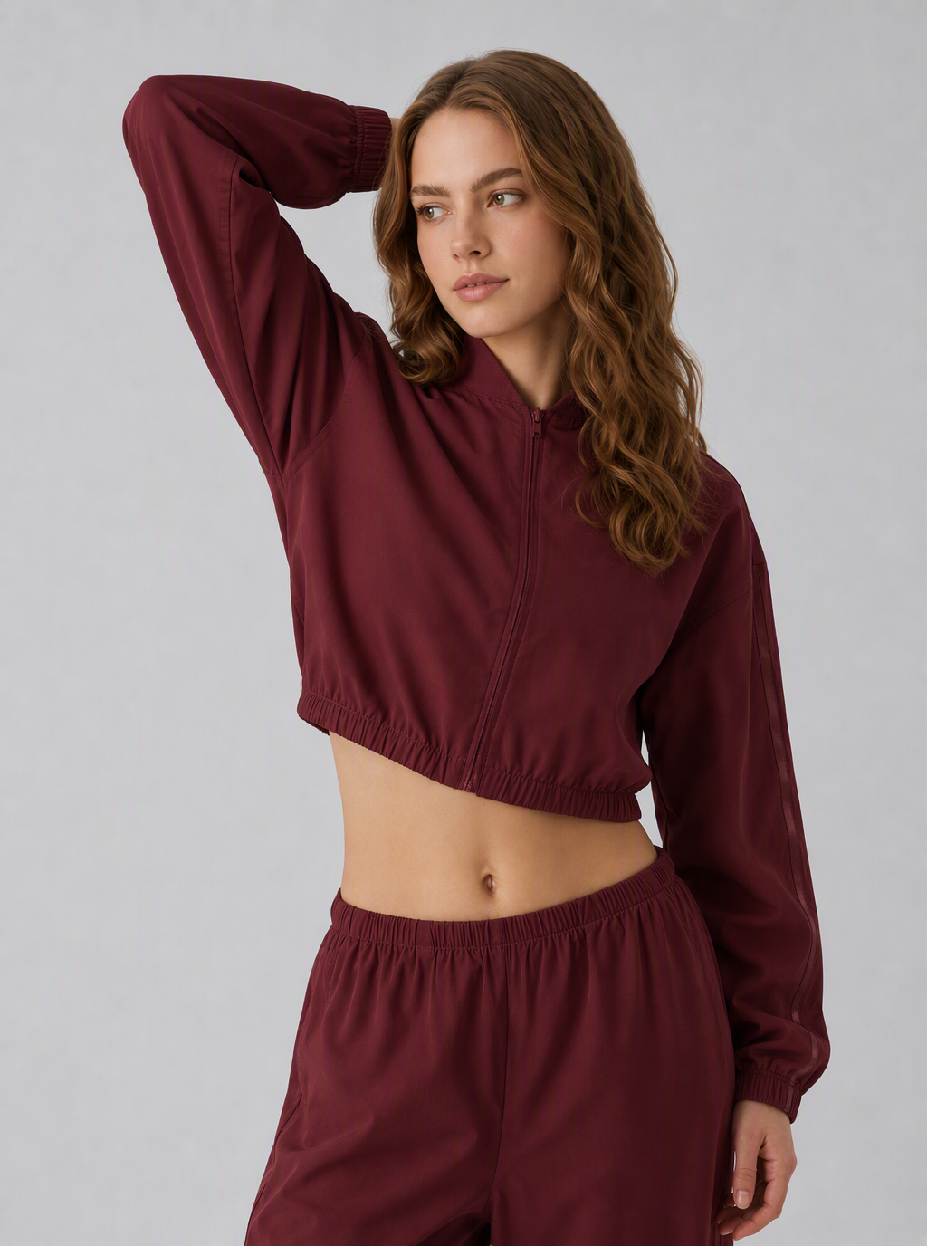Avrane The Maren Wind-Ready Outerwear - women's elastic-trim active layer for wind and sun coverage