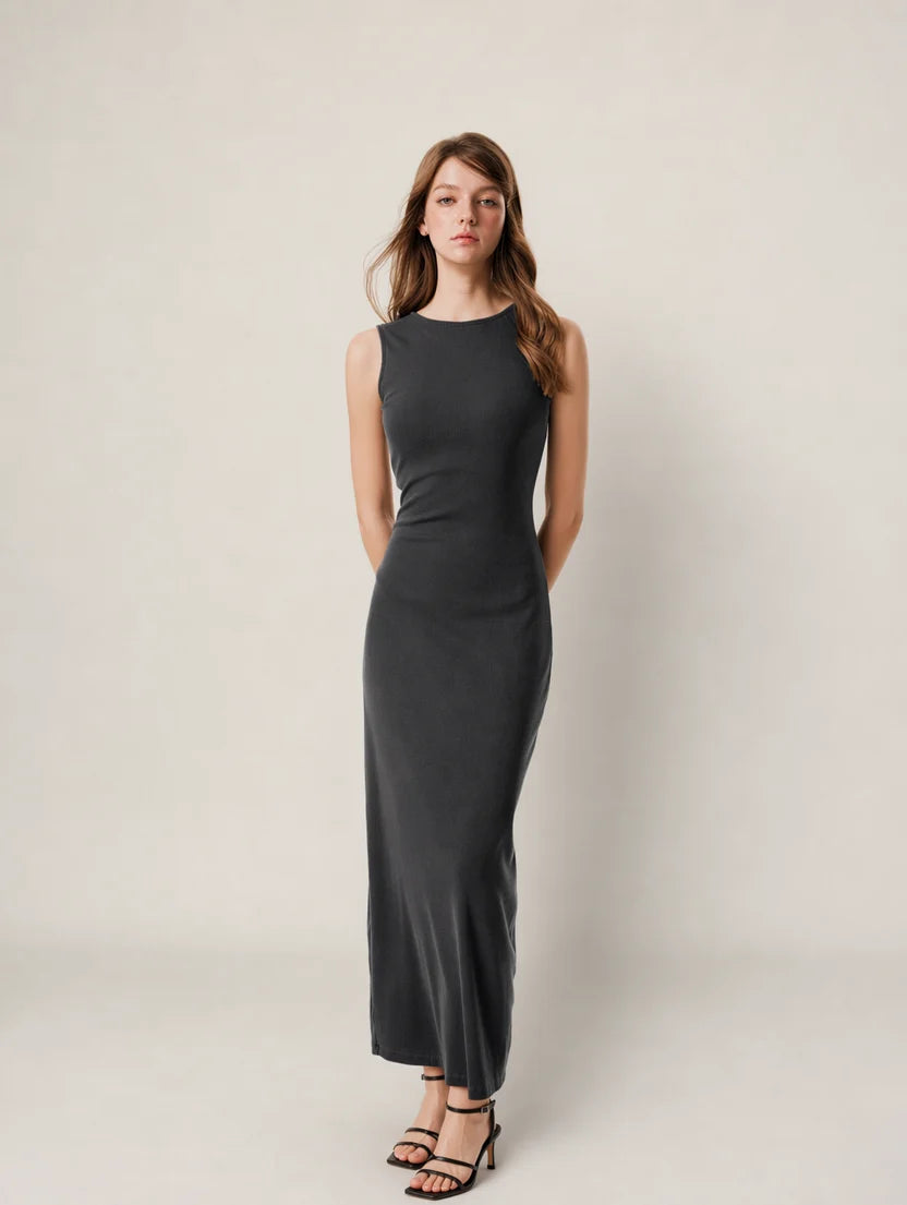 Avrane Paige Sleeveless Midi Dress