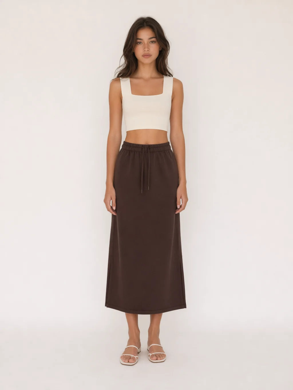Avrane Tabitha Straight Midi Skirt Secondary image