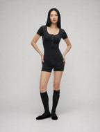 Avrane Elodie Wrap Tie Mini Dress