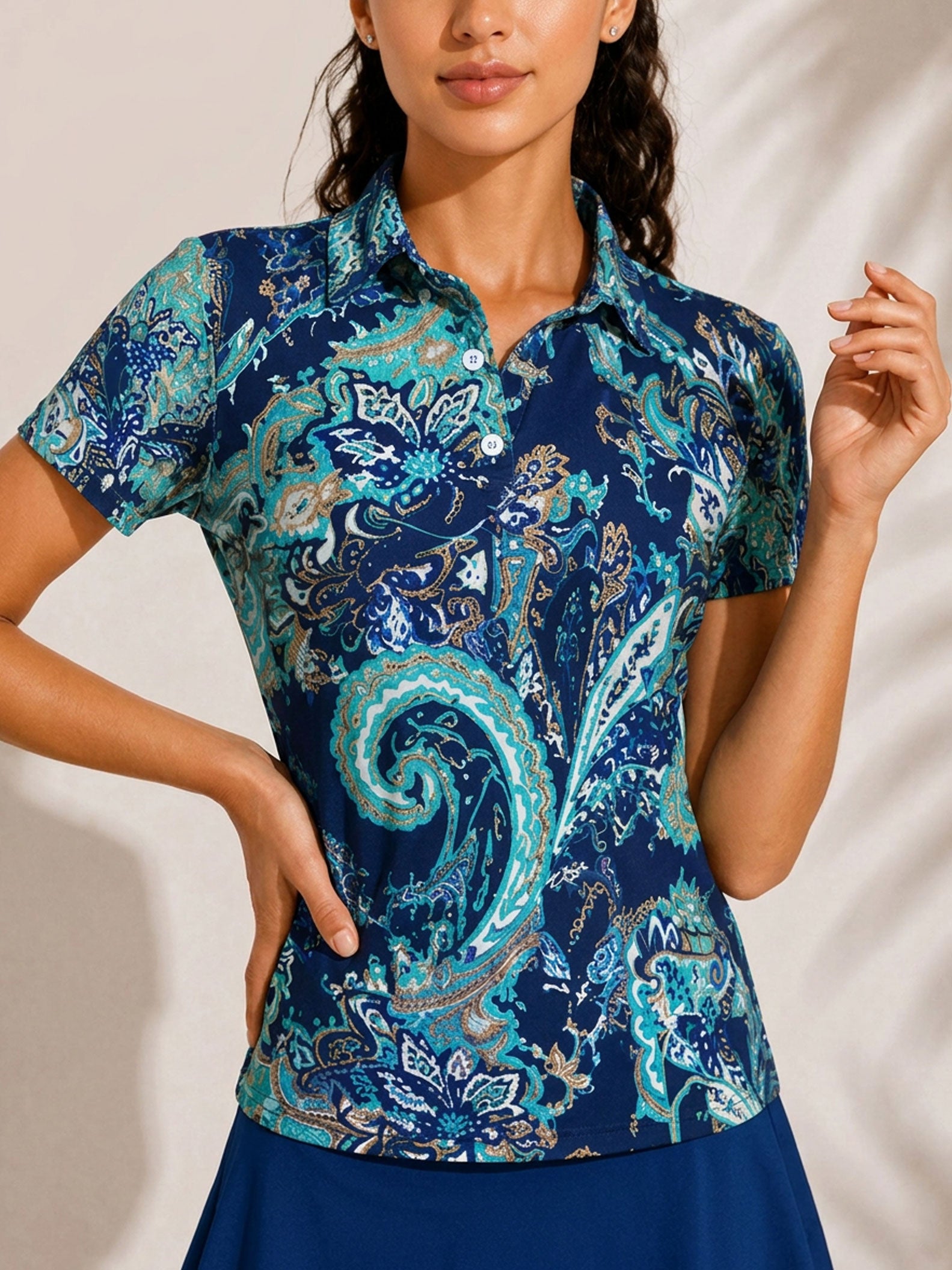 Avrane The Romy Polo Top Secondary image