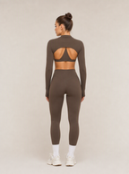 Avrane The Jessamine V-Waist Bottom - women's high-rise V-waist ankle leggings