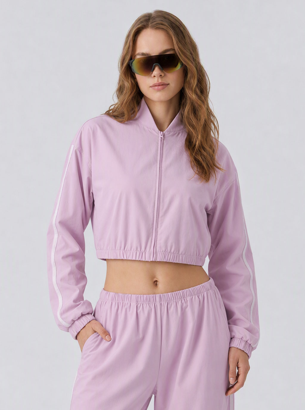Avrane The Maren Wind-Ready Outerwear - women's elastic-trim active layer for wind and sun coverage