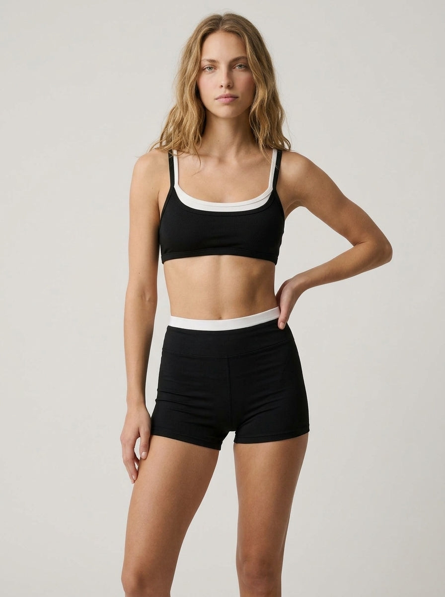 Avrane The Maelle Contrast Short Set