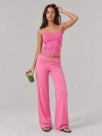 Avrane The Chloe Cami Wide-Leg Set