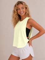 Avrane The Liora Side Twist Tank Top