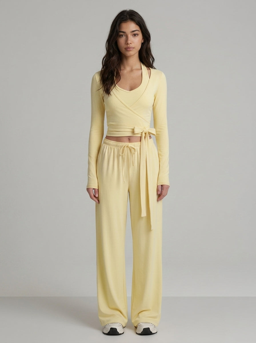 Avrane Yasmin Wrap Two-Piece Set