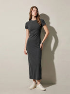 Avrane Renee Ribbed Midi Dress