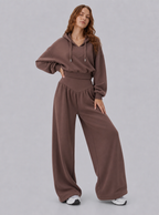 Avrane The Leona V-Waist Hoodie Set