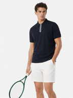 Avrane The Milo Men’s Zip Polo Shirt