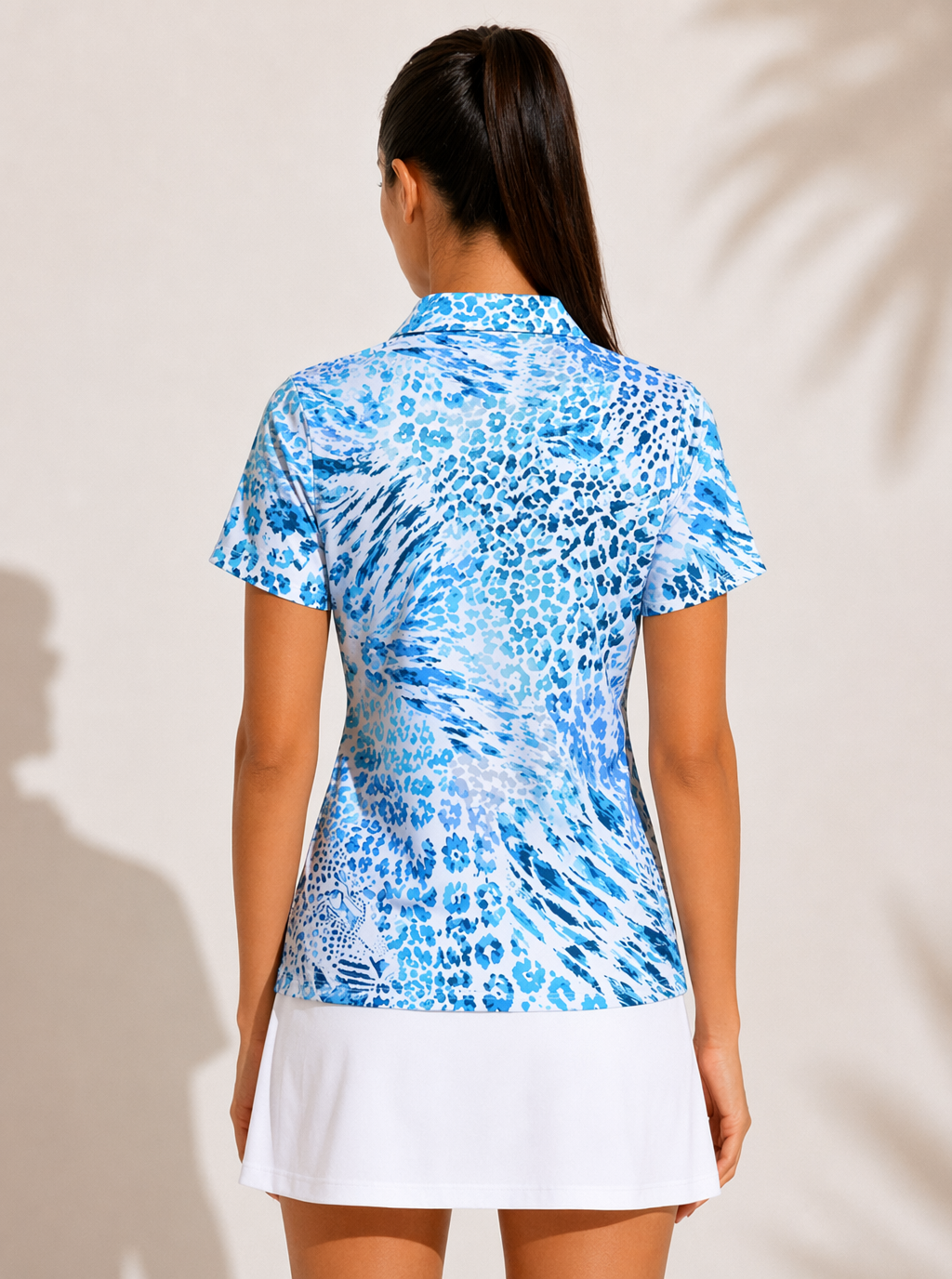 Avrane The Celeste Polo Top