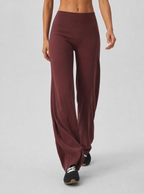 Avrane Avery Brushed Wide-Leg Performance Pants - women's brushed wide-leg stretch performance pants