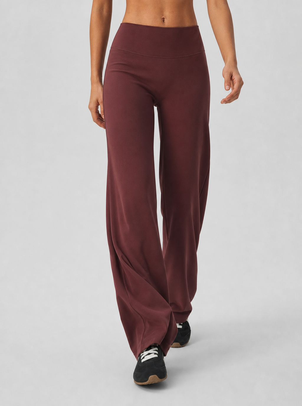 Avrane Avery Brushed Wide-Leg Performance Pants - women's brushed wide-leg stretch performance pants