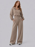 Avrane The Leona V-Waist Hoodie Set