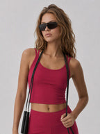 Avrane The Alexis Double-Strap Cami Top