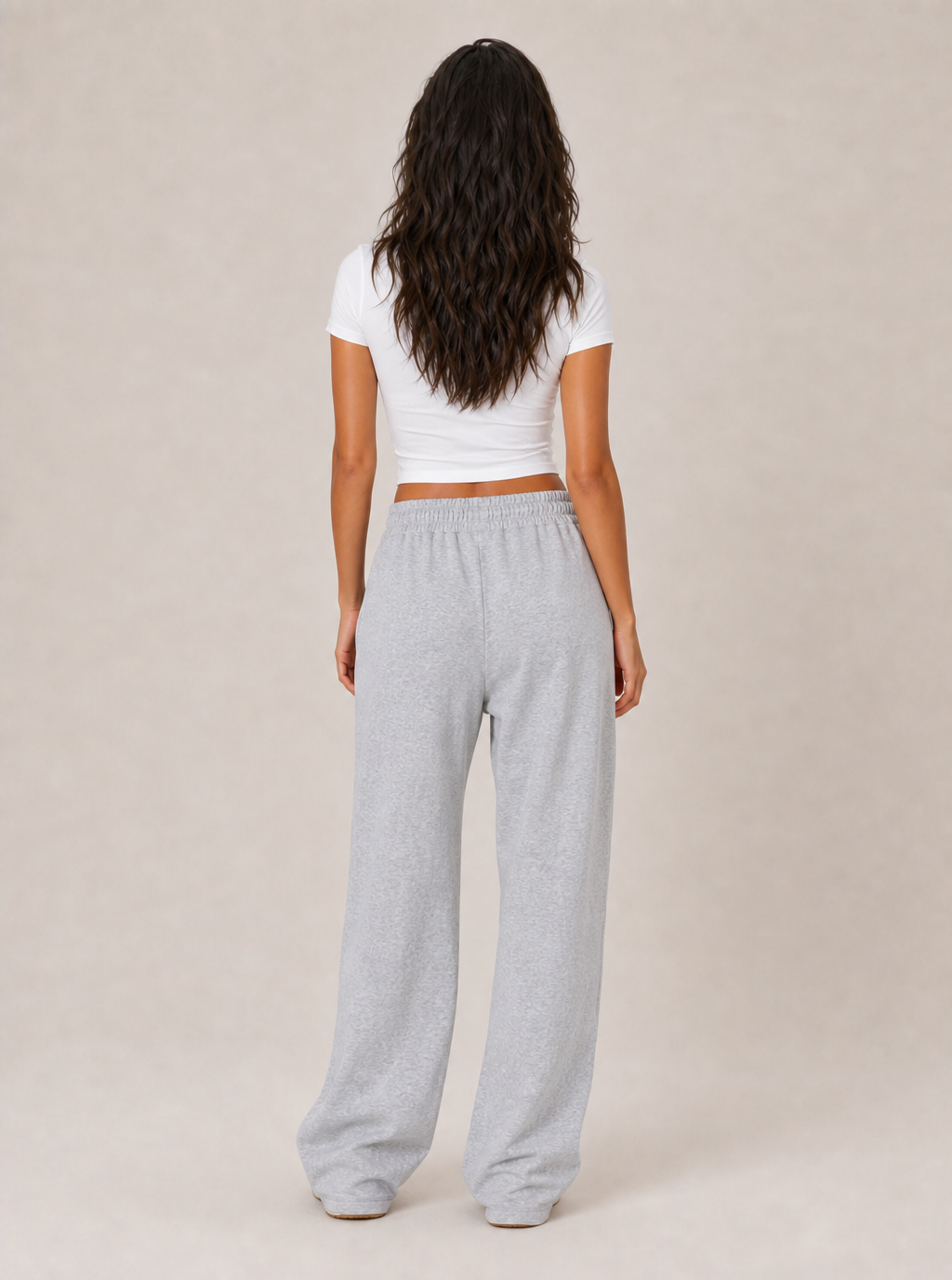 Avrane The Leonie Jacquard Wide-Leg Pant - women's textured drawstring lounge pant
