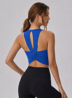 Avrane The Tamsin Twist-Back Racer Top