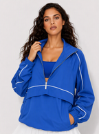 Avrane The Blair Contrast-Trim Outerwear