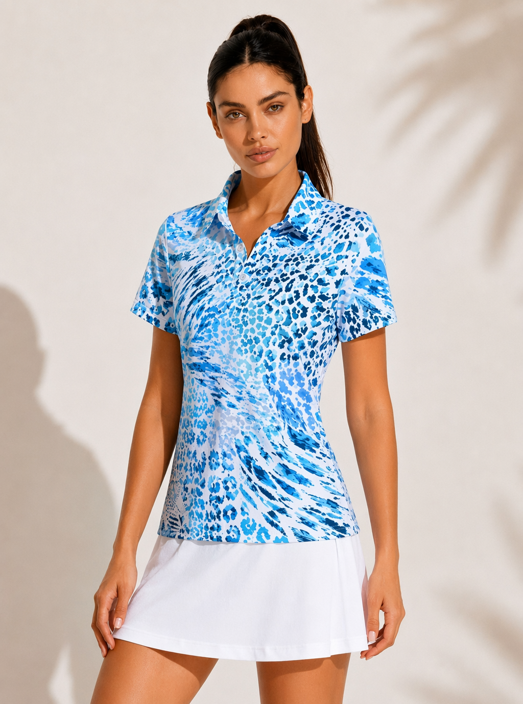 Avrane The Celeste Polo Top