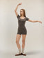 Avrane Elodie Wrap Tie Mini Dress