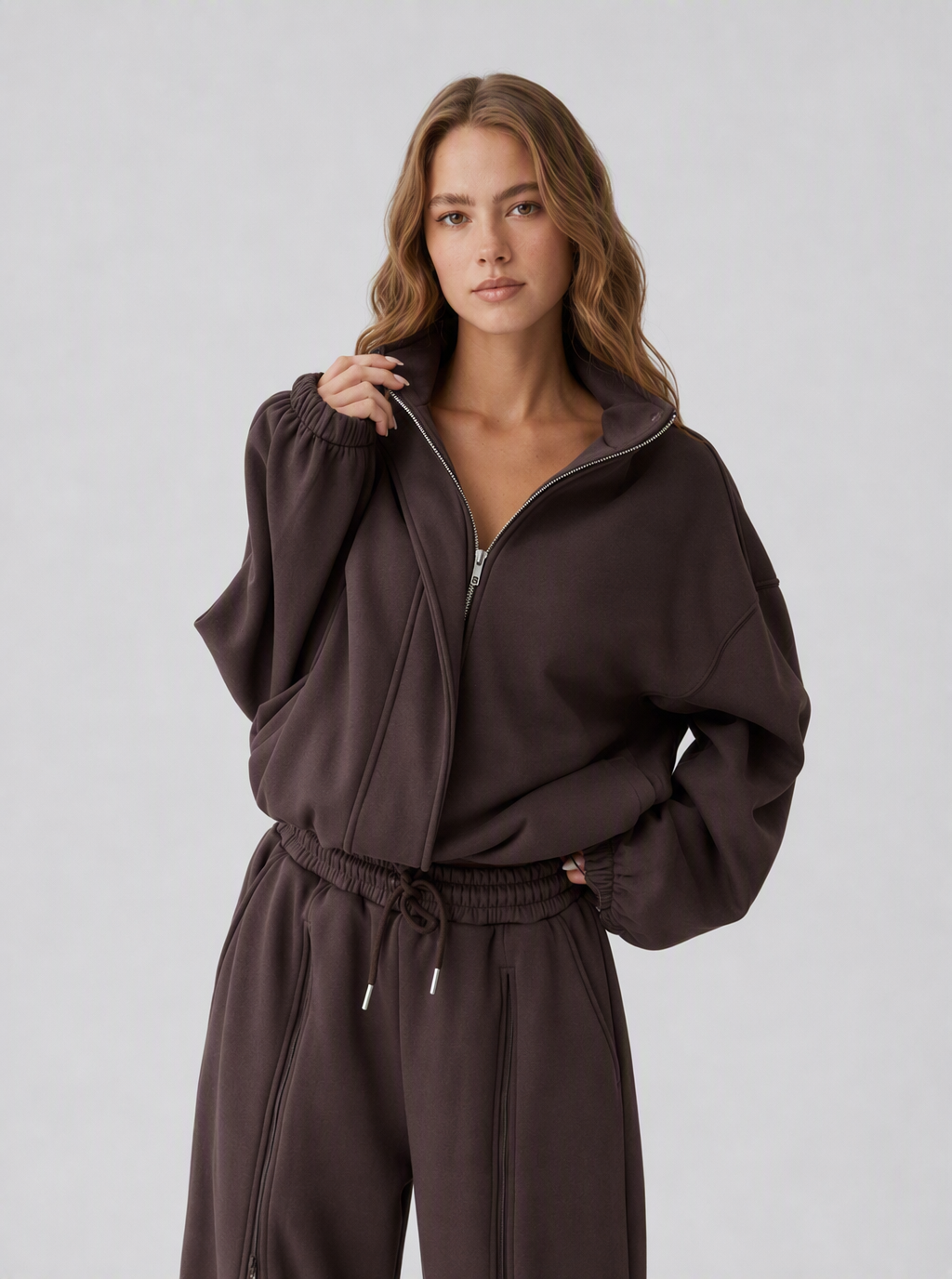 Avrane The Madeline Wide-Leg Track Set Secondary image
