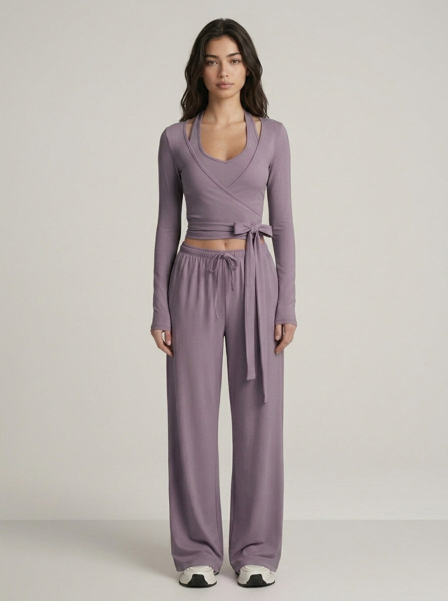 Avrane Yasmin Wrap Two-Piece Set