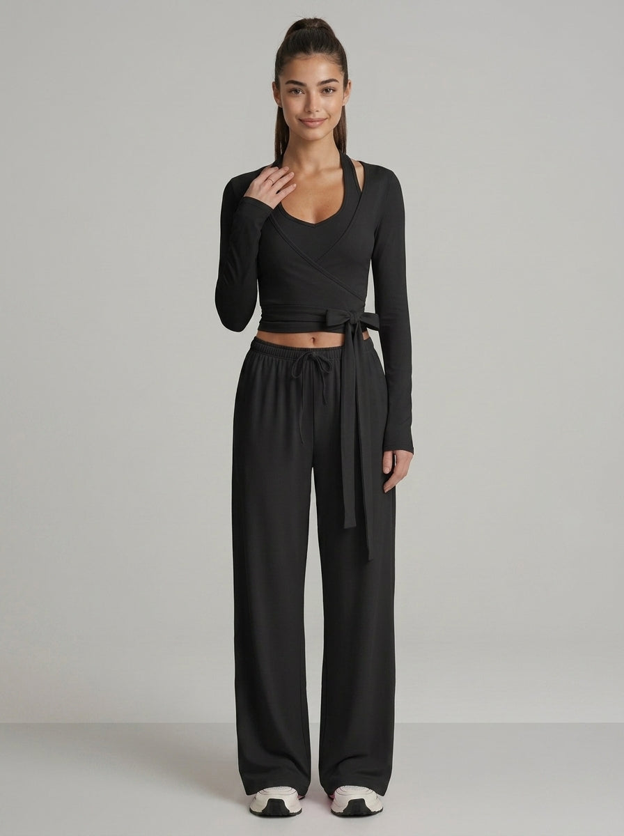 Avrane Yasmin Wrap Two-Piece Set