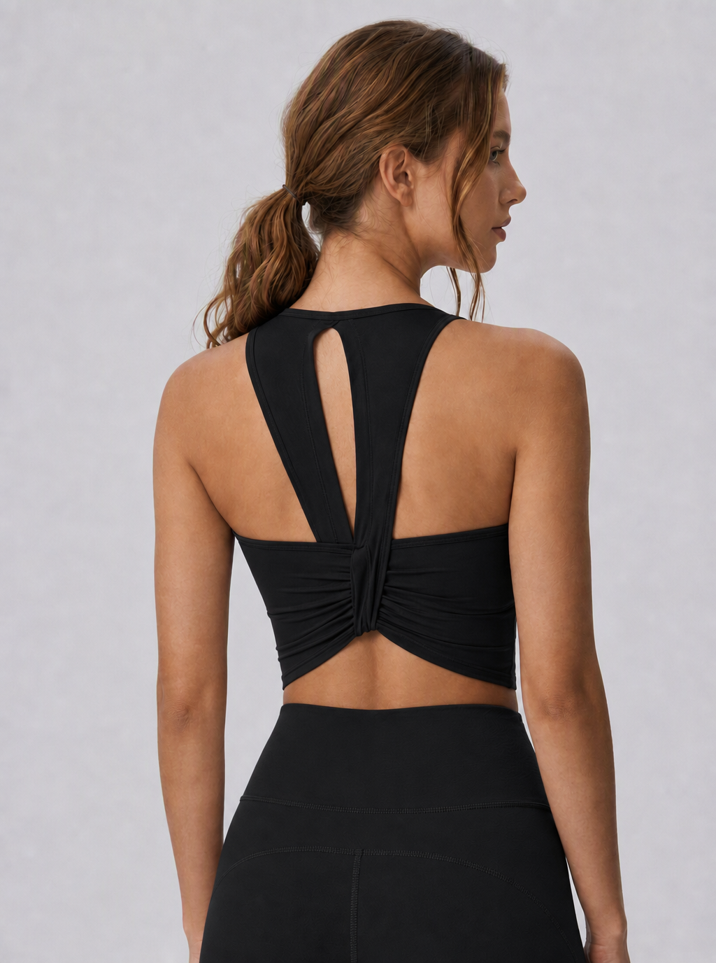 Avrane The Tamsin Twist-Back Racer Top