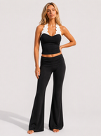 Avrane The Odette Foldover Flare Bottom