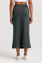 Avrane Tabitha Straight Midi Skirt
