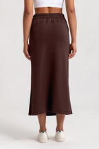 Avrane Tabitha Straight Midi Skirt