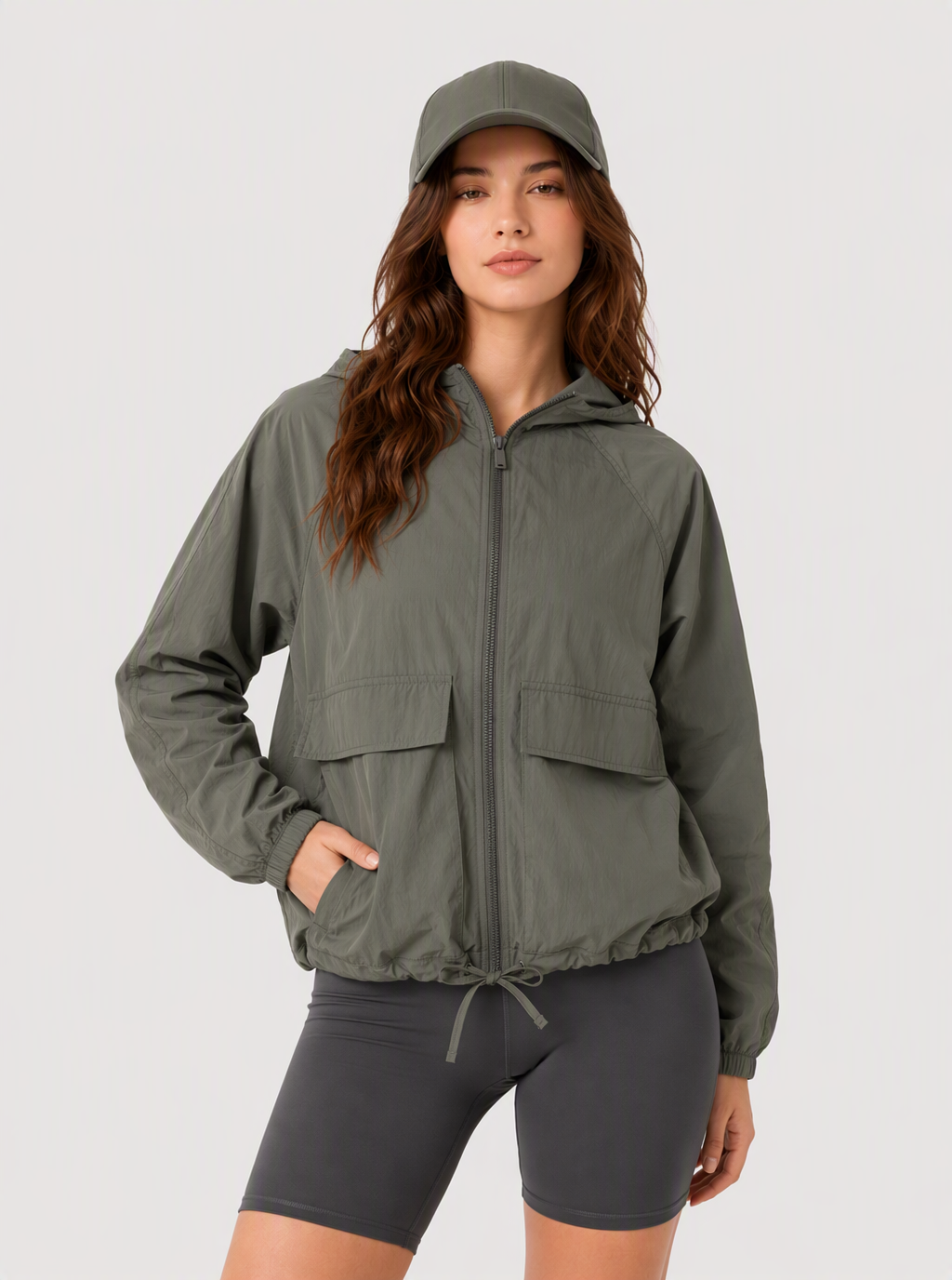 Avrane The Cecilia Drawcord Utility Jacket