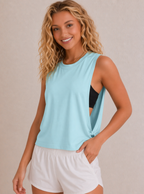 Avrane The Liora Side Twist Tank Top