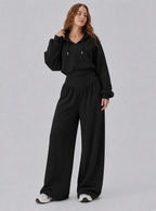 Avrane The Leona V-Waist Hoodie Set