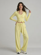 Avrane Yasmin Wrap Two-Piece Set