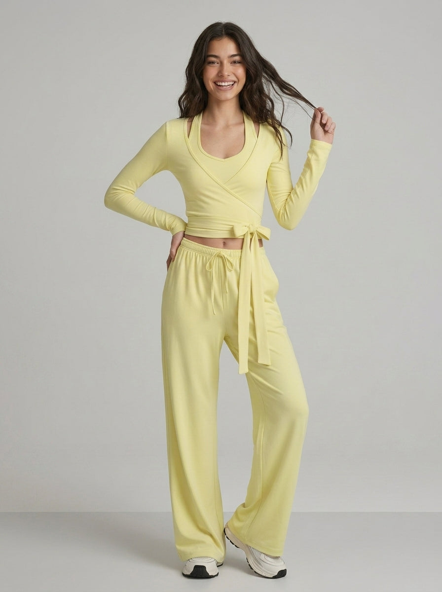 Avrane Yasmin Wrap Two-Piece Set