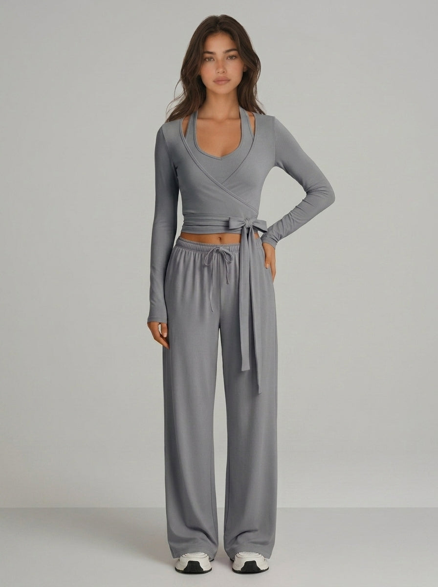Avrane Yasmin Wrap Two-Piece Set